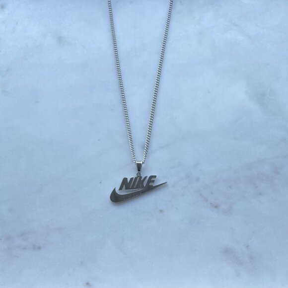 Nike Jewelry - Nike Necklace - 20" Thin Chain - Stainless Steel - Tarnish Free - Easter Gift